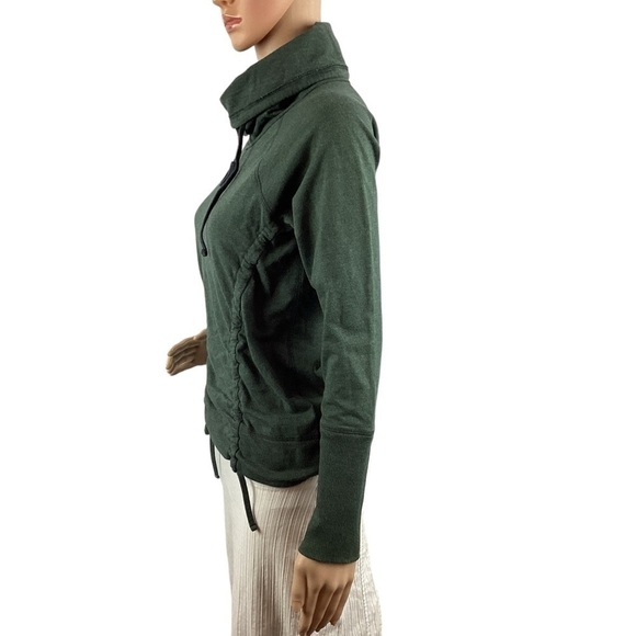 Lucy Funnelneck Sweatshirt Size S Green - Picture 4 of 6